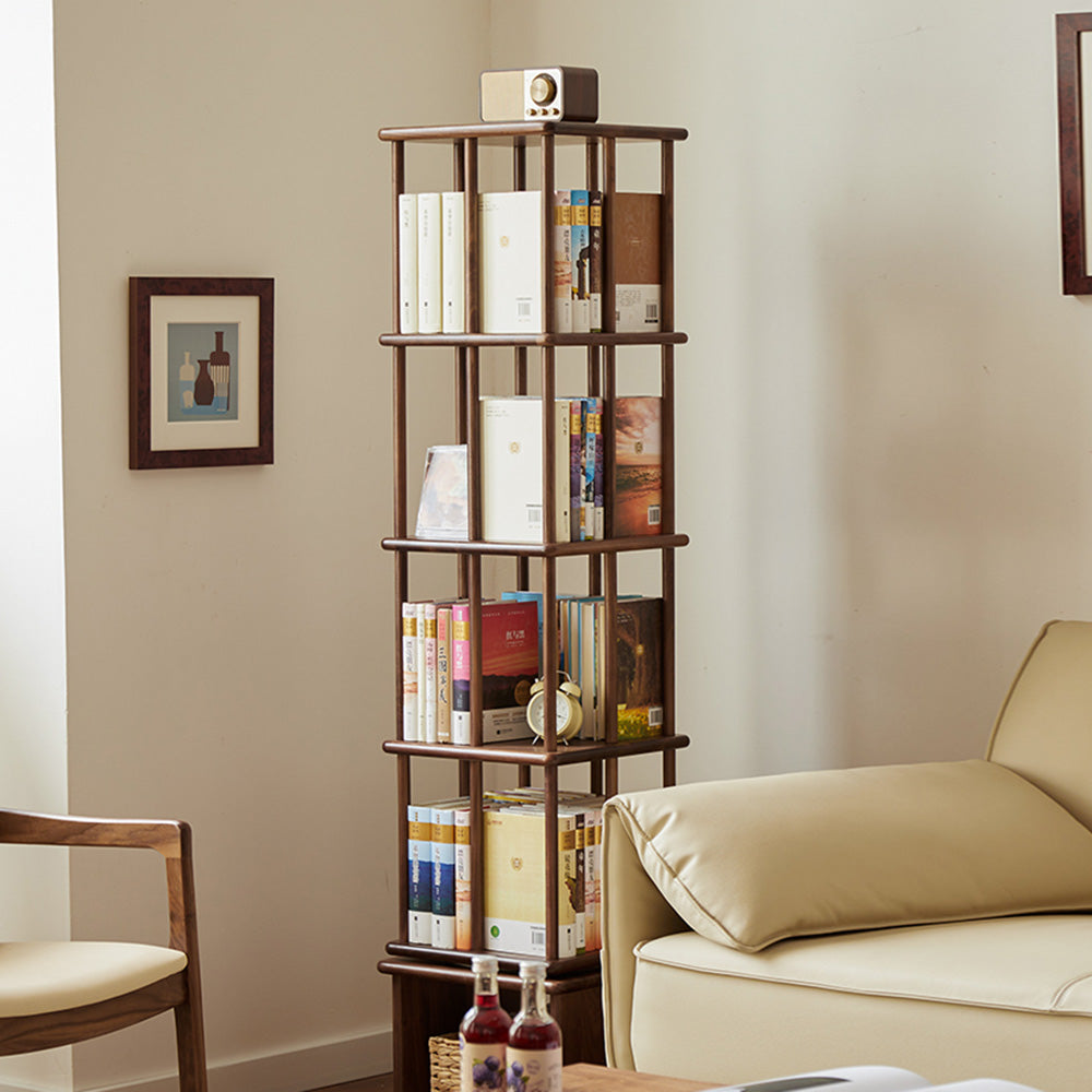 Multi-layer 360° Rotating Bookcase