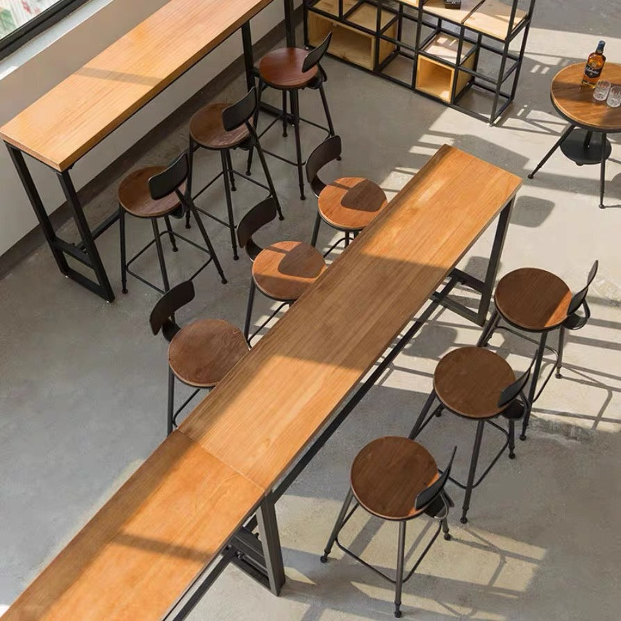 Rectangular Wood Bar