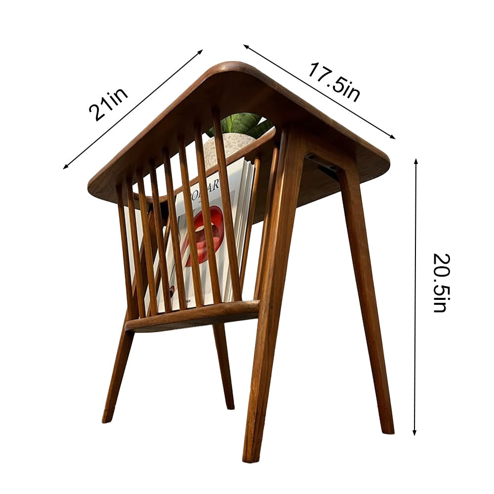 Magazine Rack End Table