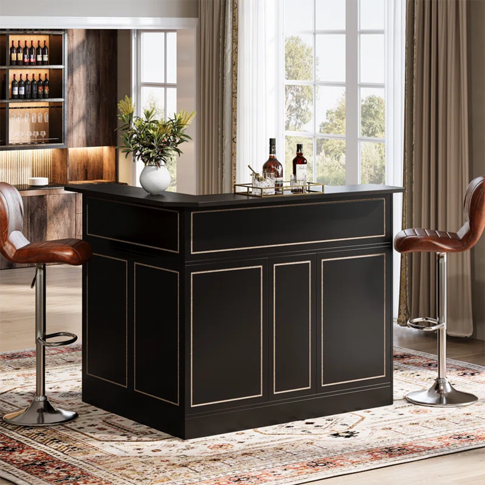 4-Tier Home Bar Table