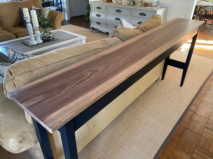 Dual-Purpose Bar & Sofa Table