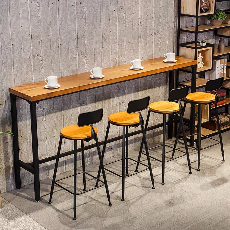 Rectangular Wood Bar