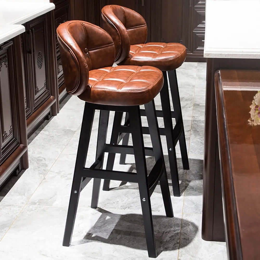 Leather Bar Stools