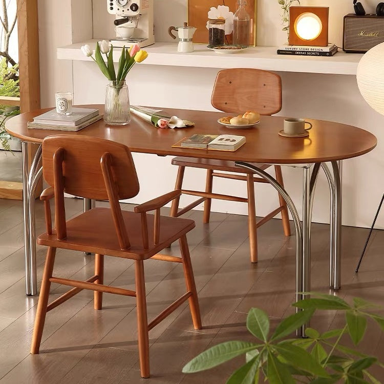 Floating Rubberwood Armchair