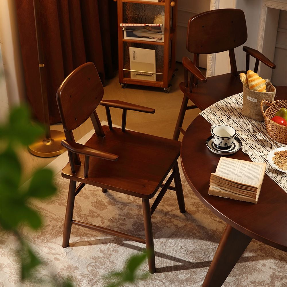 Floating Rubberwood Armchair