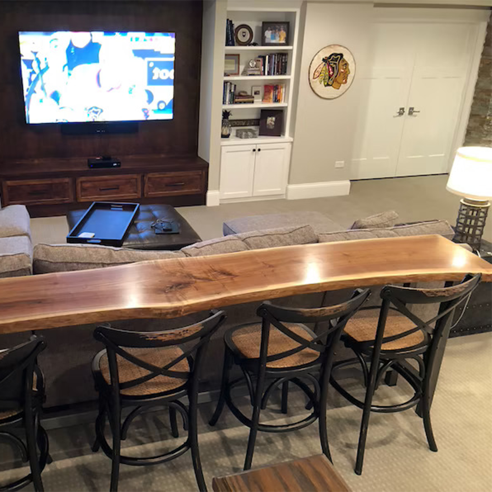 Pine Wood Bar Table