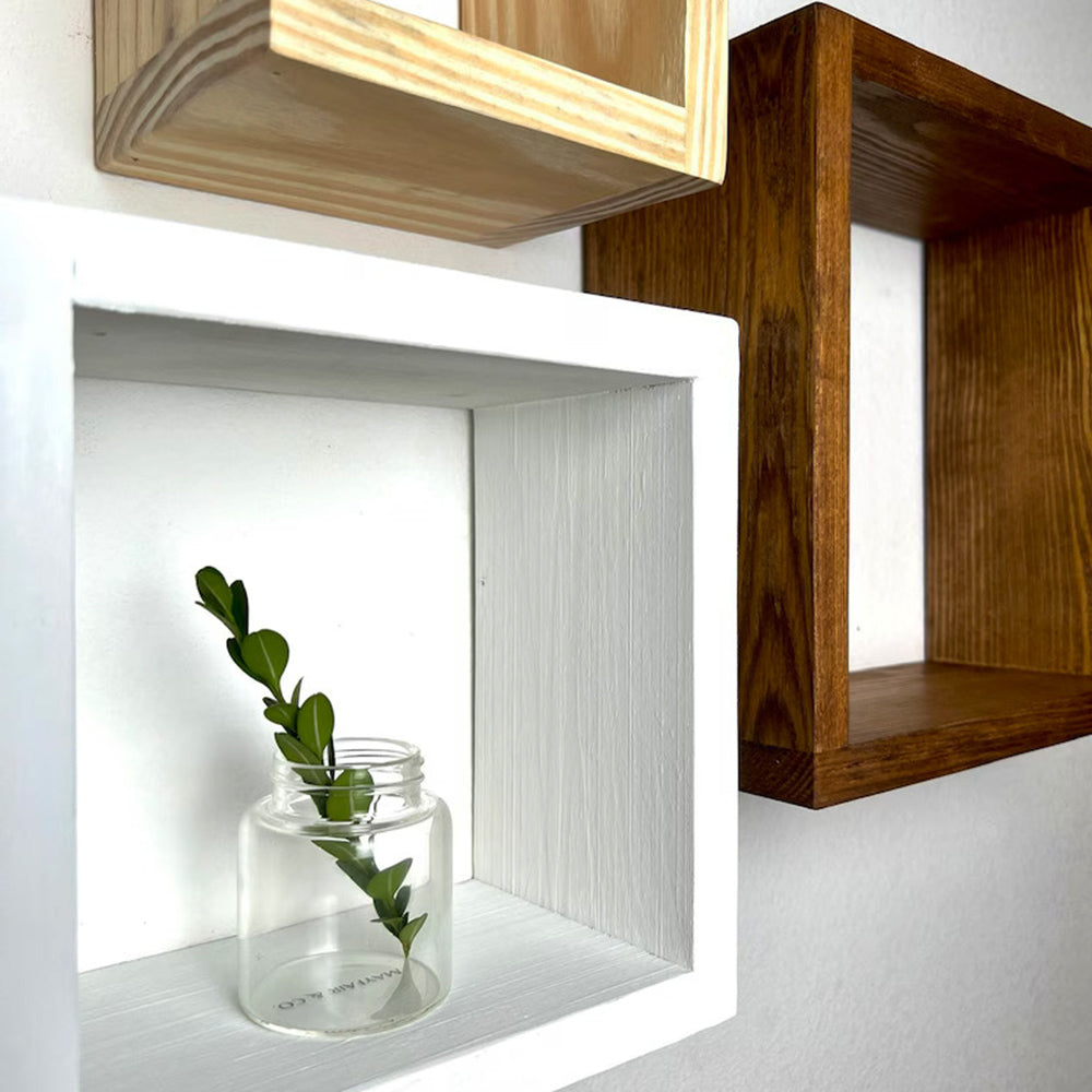 Square Cube Shelves Frame (Set of 3)