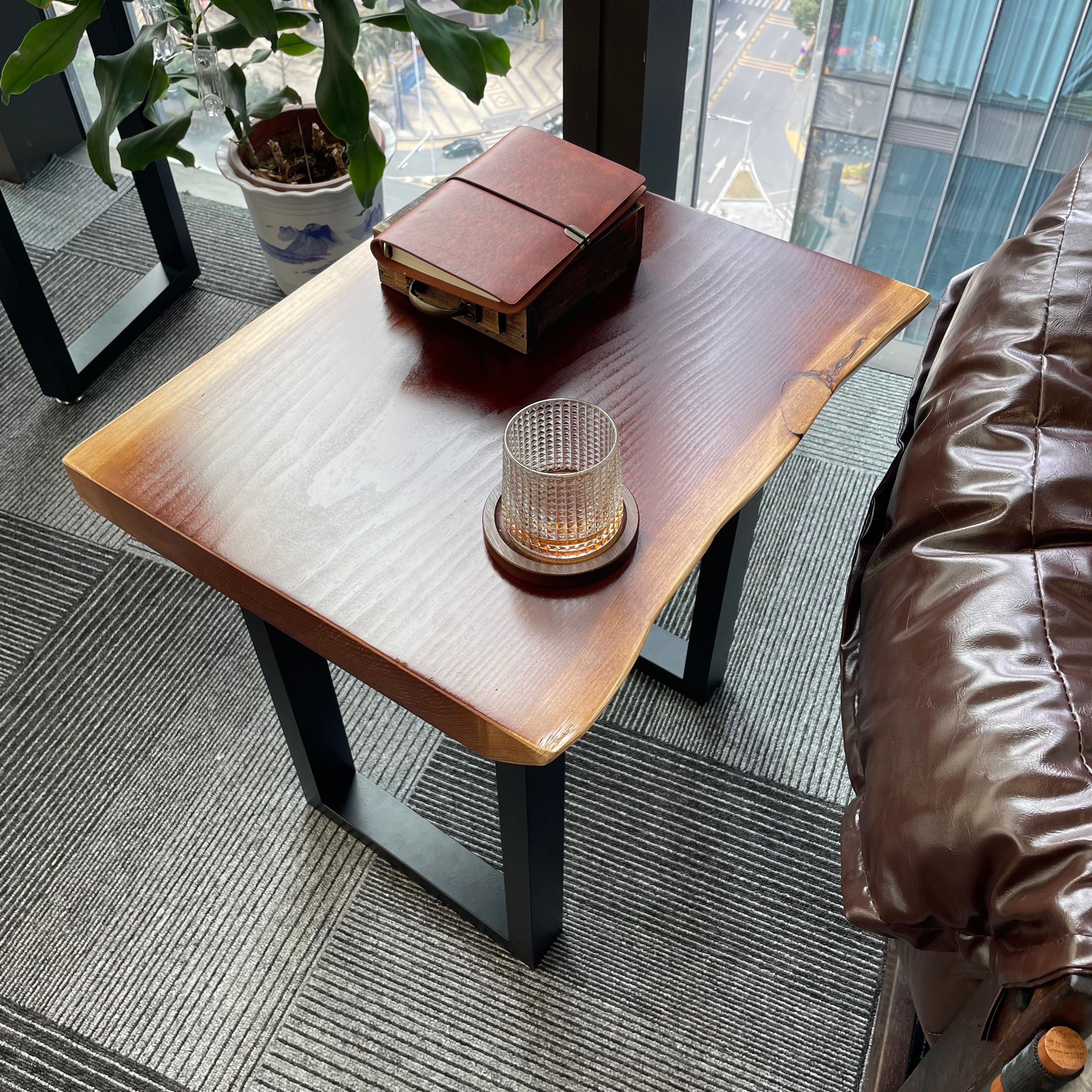 Live Edge Side Table