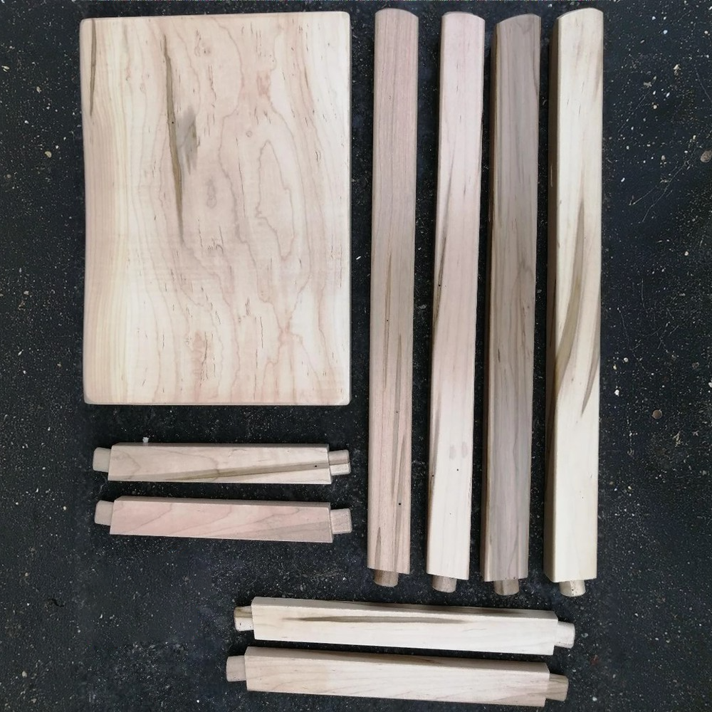 Wood Bar Stools Kit