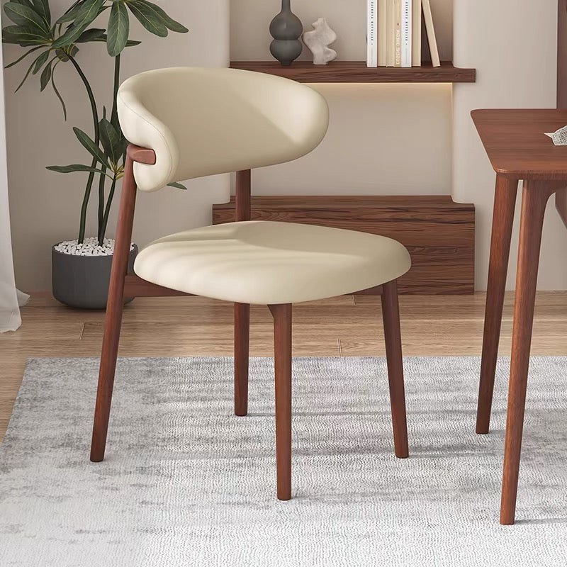 Faux Leather Dining Chair