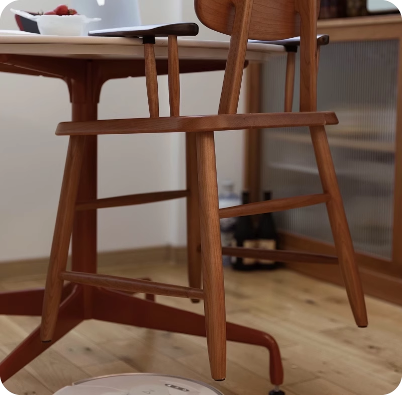 Floating Rubberwood Armchair