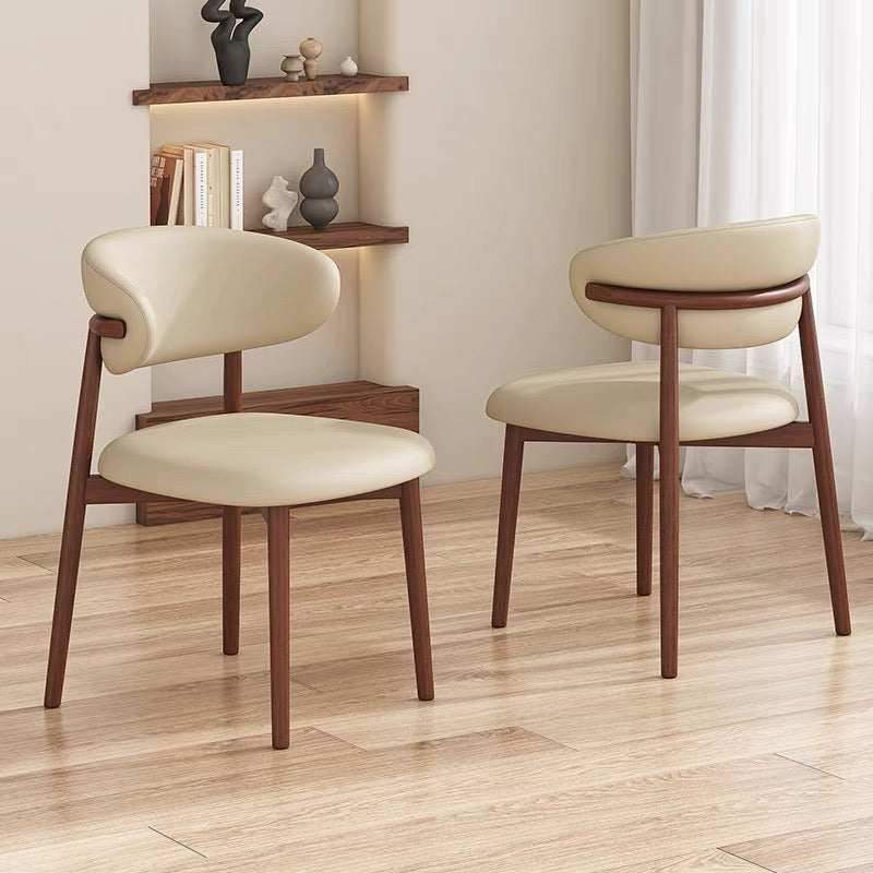 Faux Leather Dining Chair