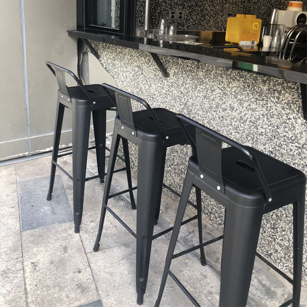 Metal Stools With Back