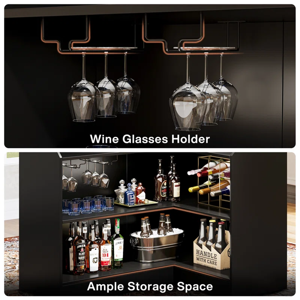 4-Tier Home Bar Table