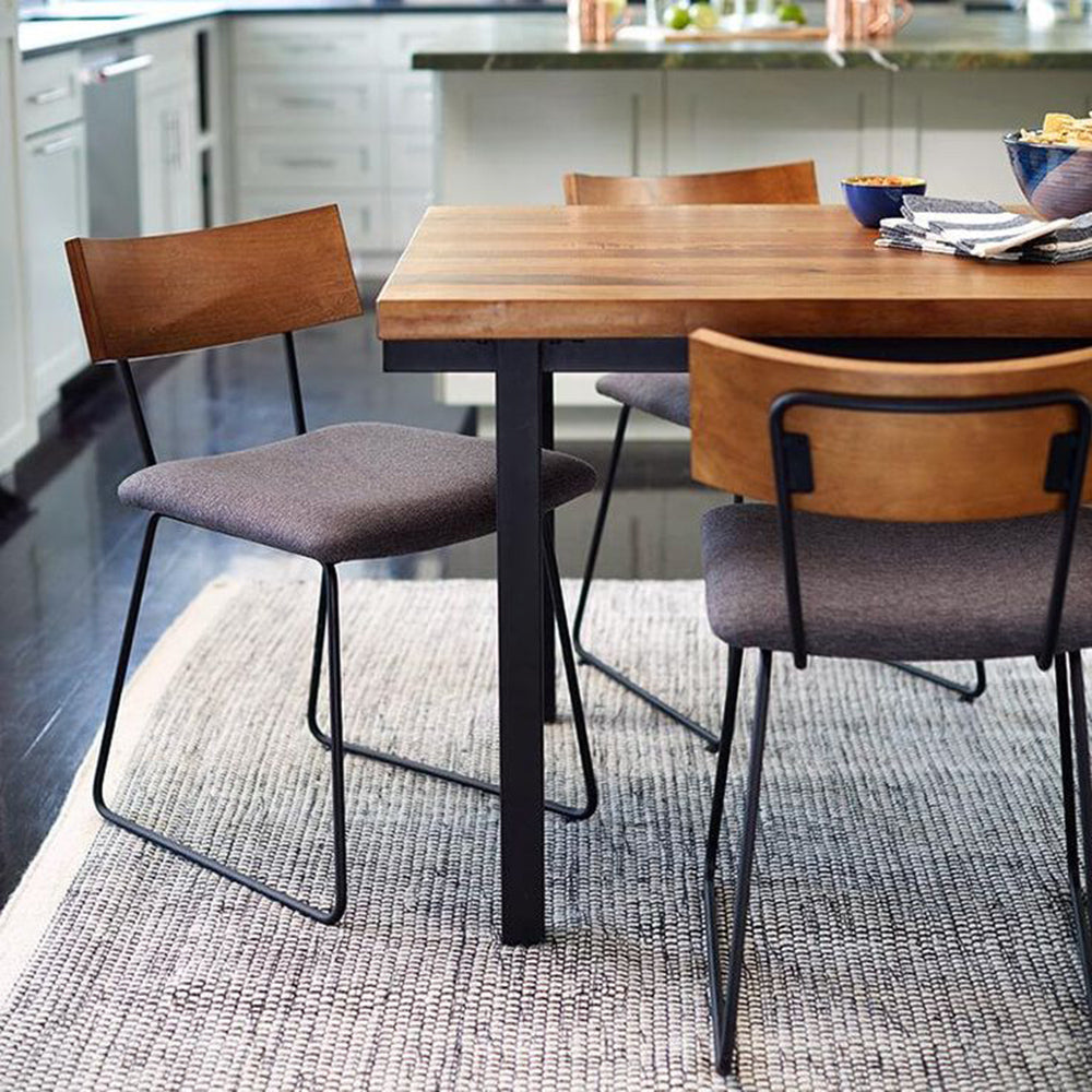 Solid Wood Square High Table Bar Table
