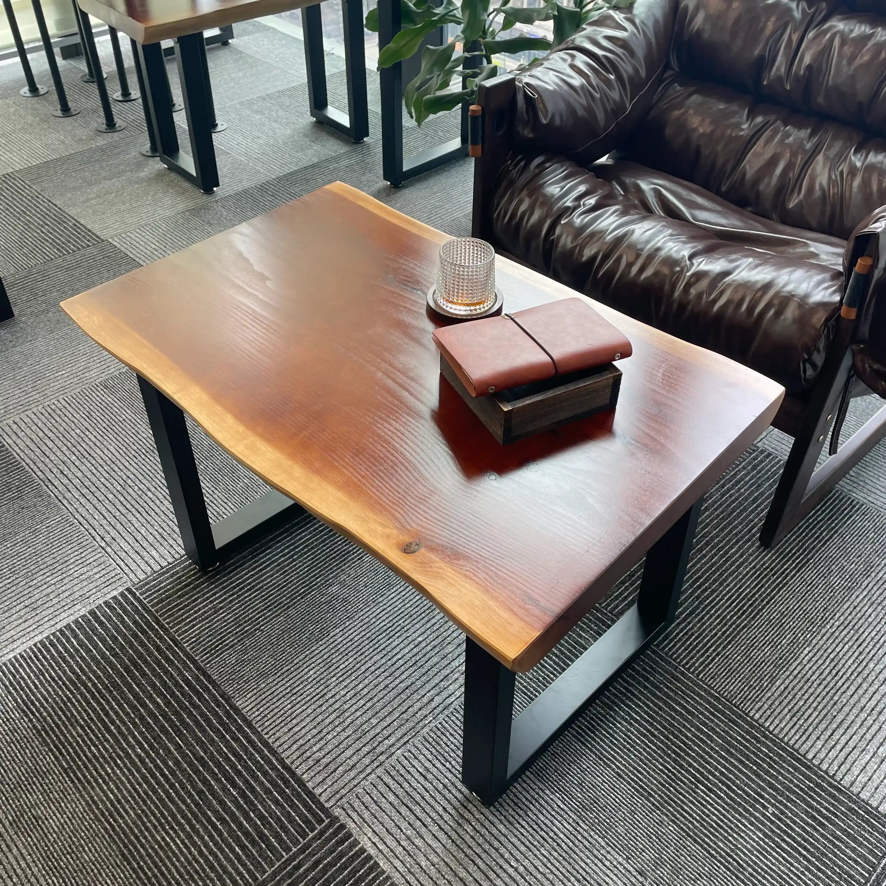 Coffee Table, Live Edge Table Top