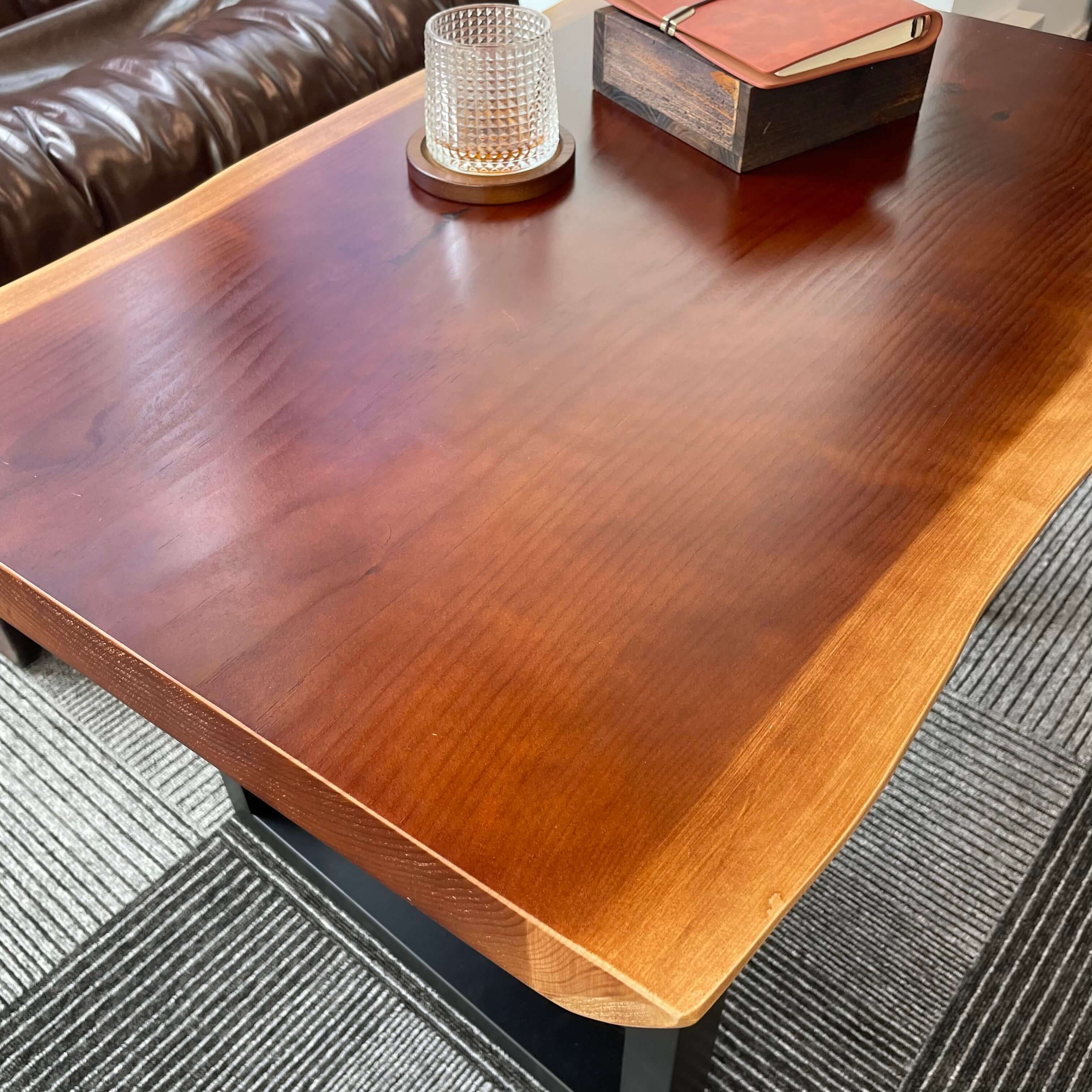 Coffee Table, Live Edge Table Top