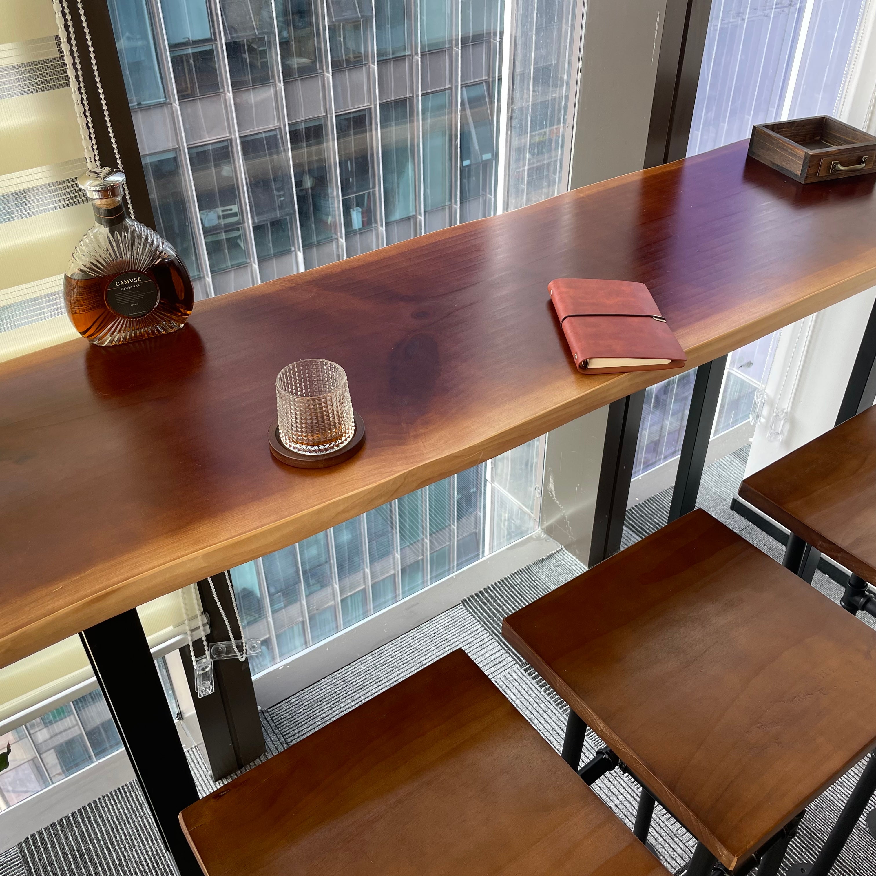 Pine Wood Bar Table