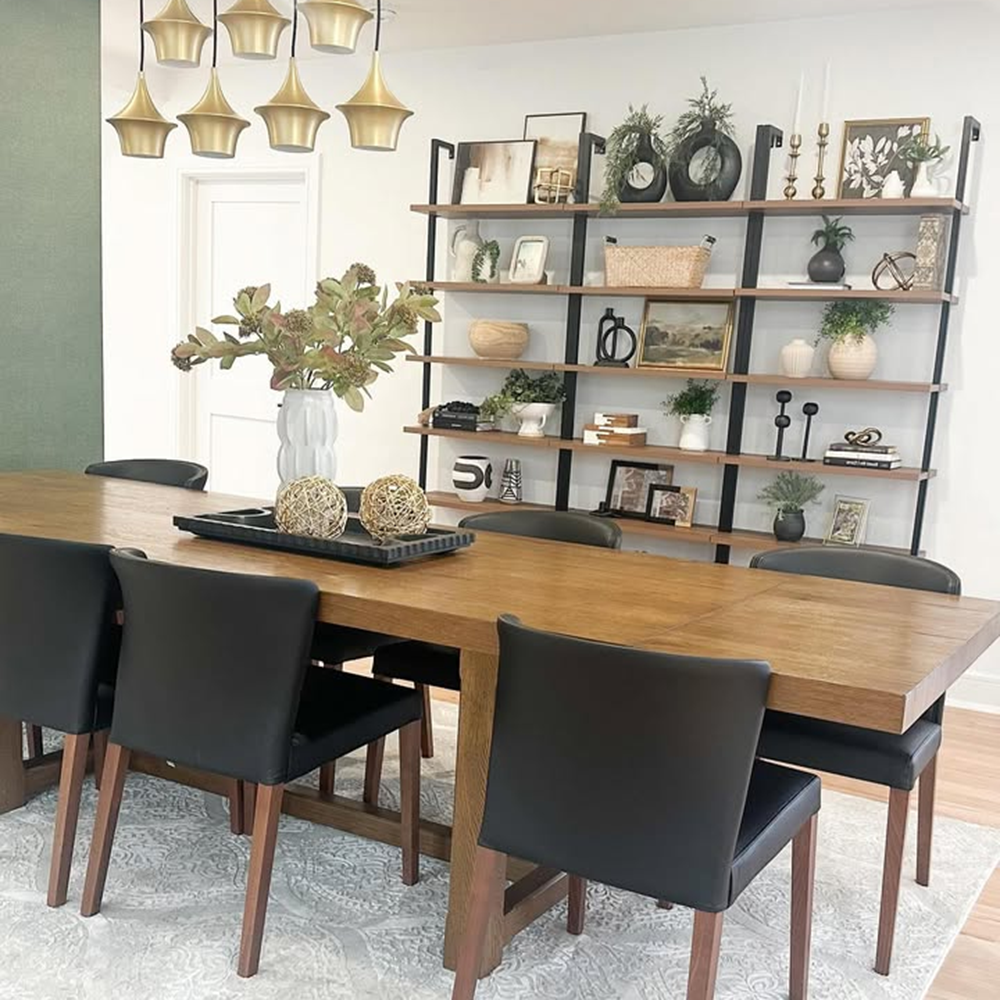 Multi-Tier Industrial Style Shelves