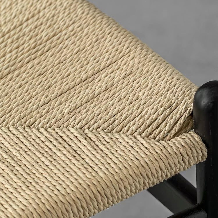 Oak Modern Woven Chair