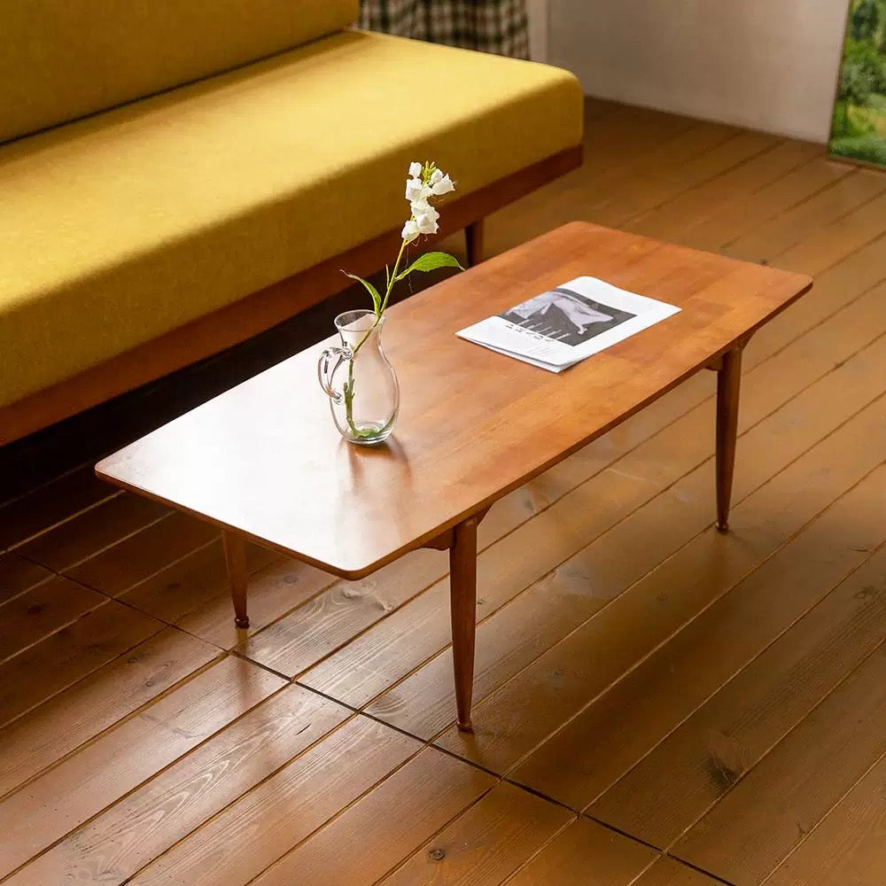 Vintage-inspired Rectangular Coffee Table