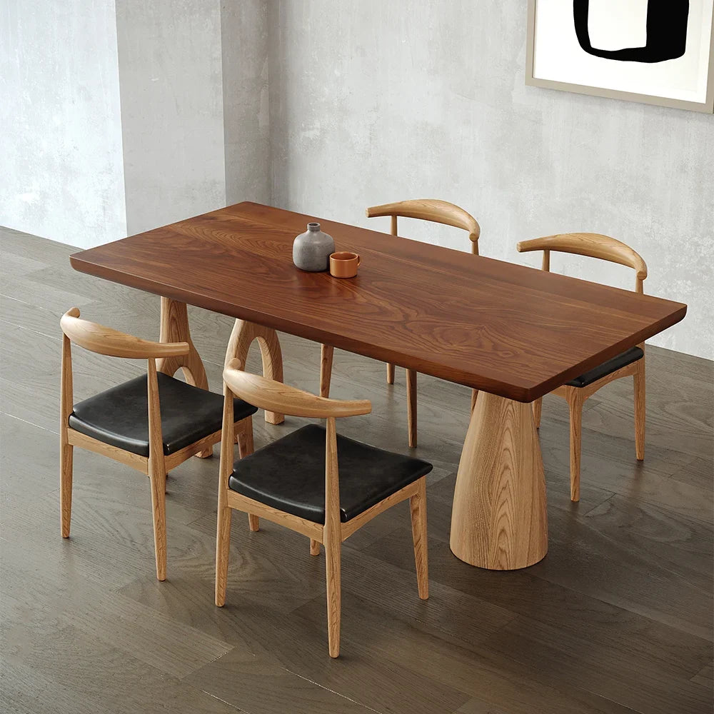Modern Solid Pine Wood Bar Table
