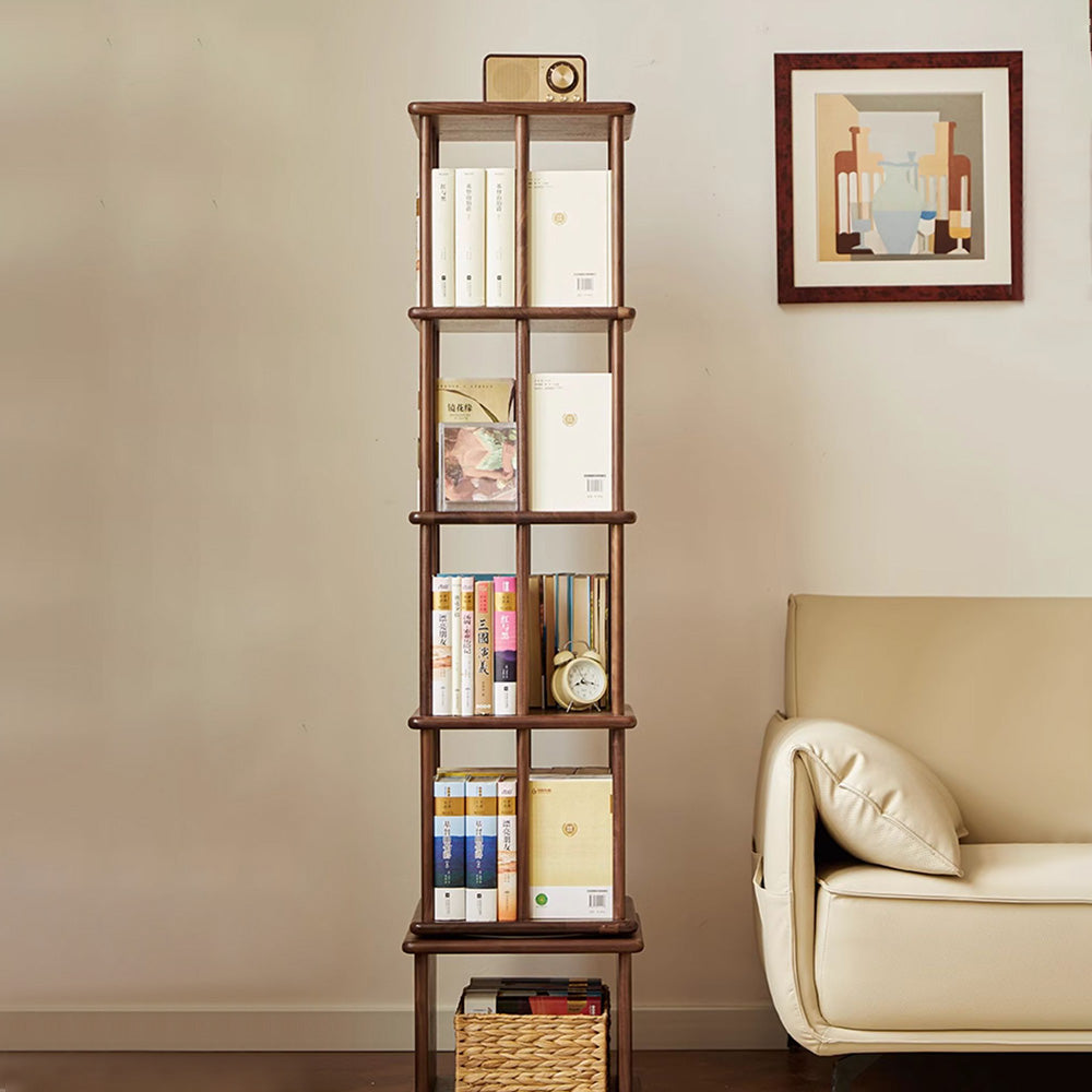 Multi-layer 360° Rotating Bookcase