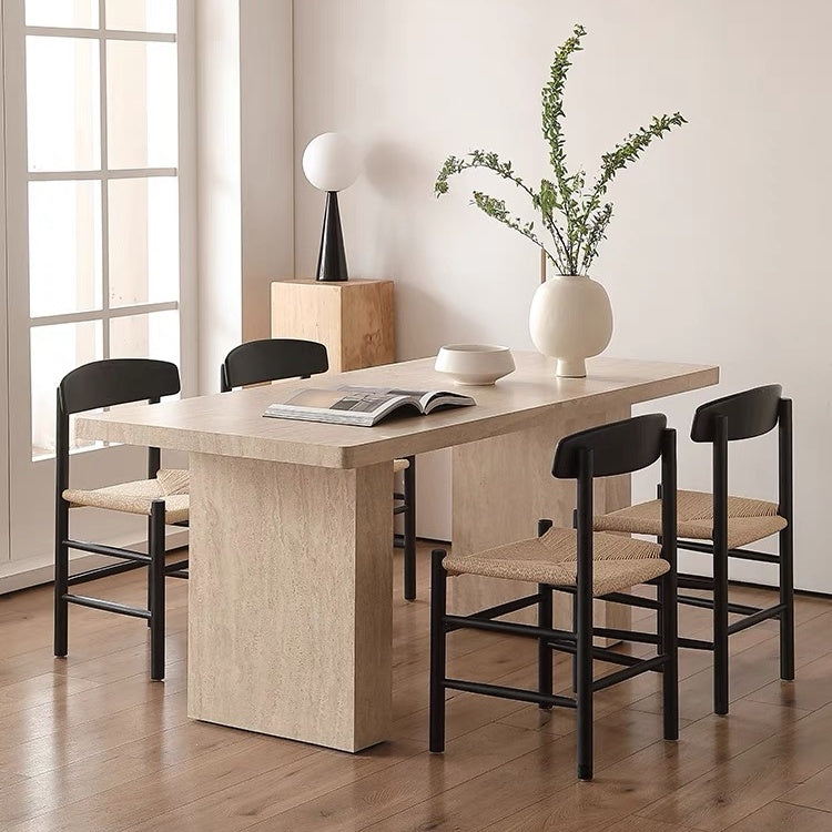 Oak Modern Woven Chair