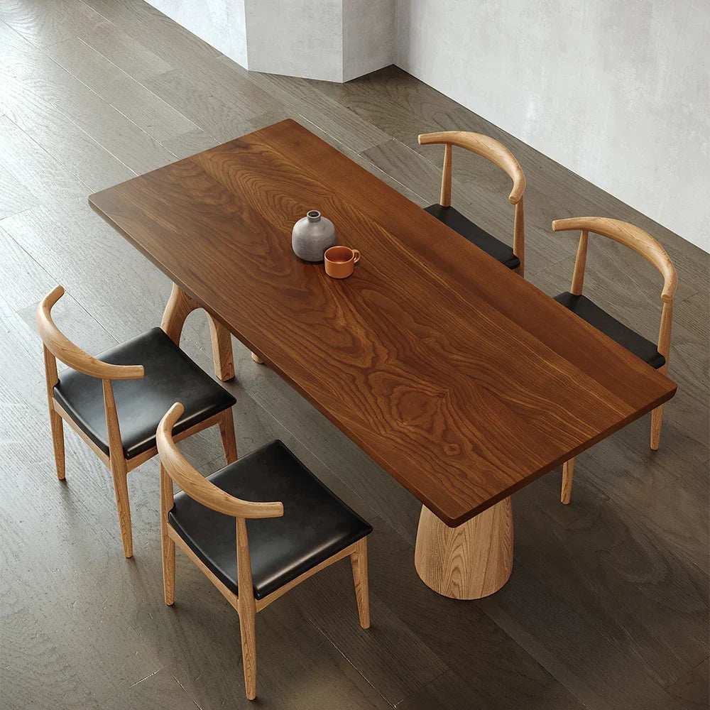 Modern Solid Pine Wood Bar Table