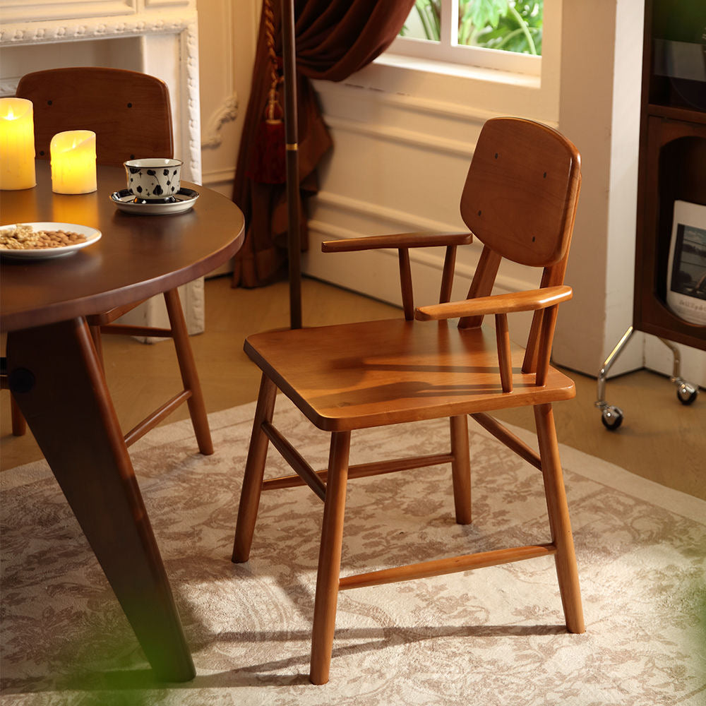 Floating Rubberwood Armchair