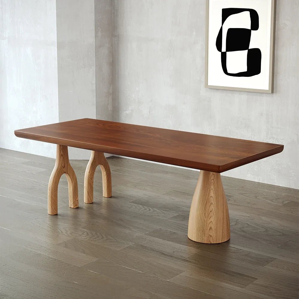 Modern Solid Pine Wood Bar Table