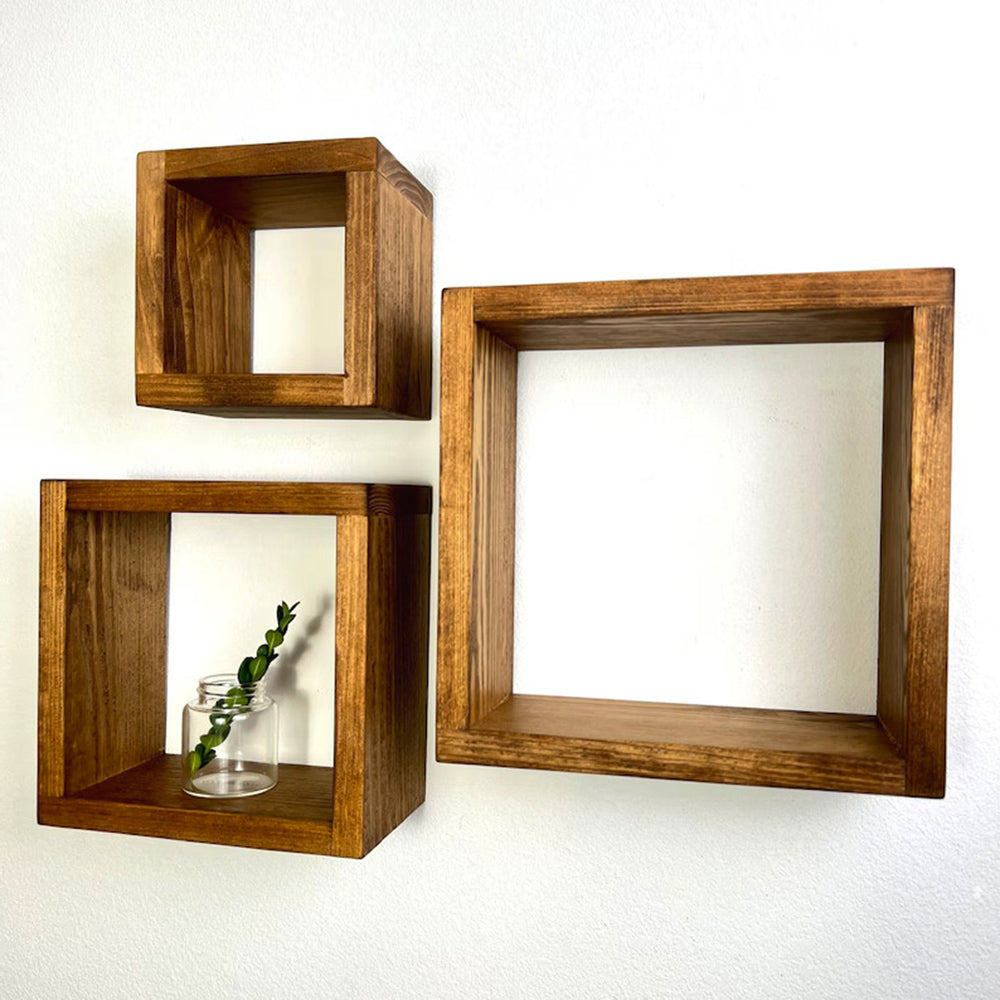 Square Cube Shelves Frame (Set of 3)
