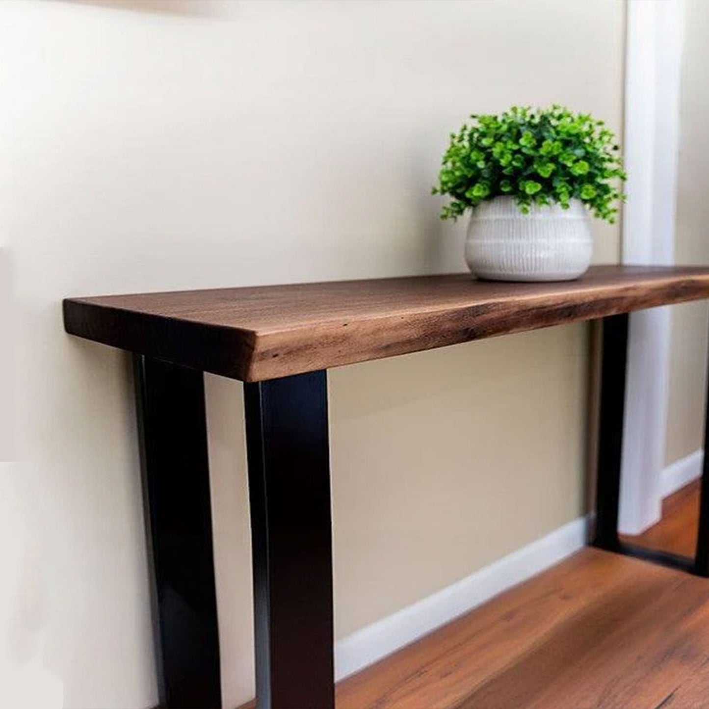 Entryway Sofa Table, Double-layer