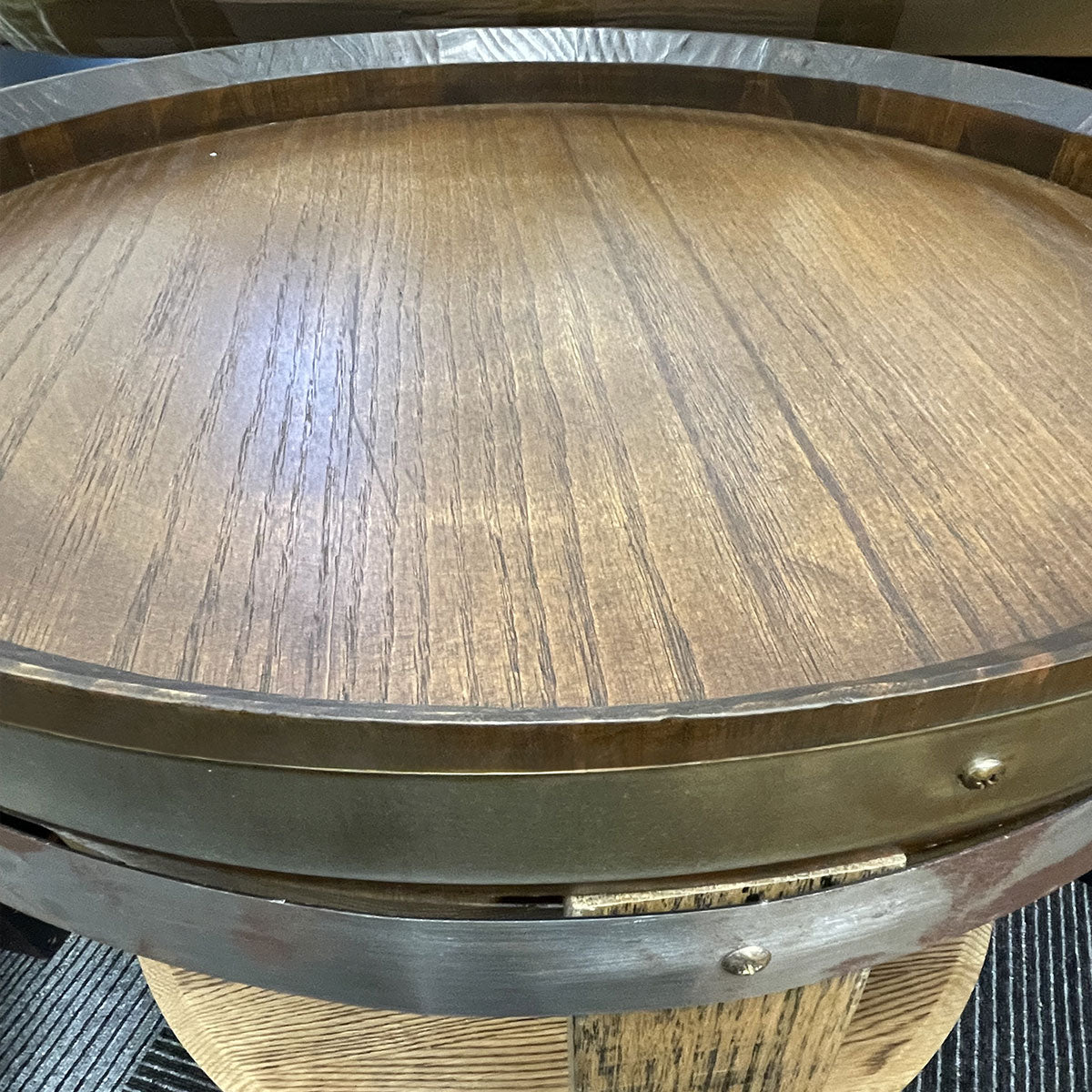 Barrel Shaped Lazy Susan