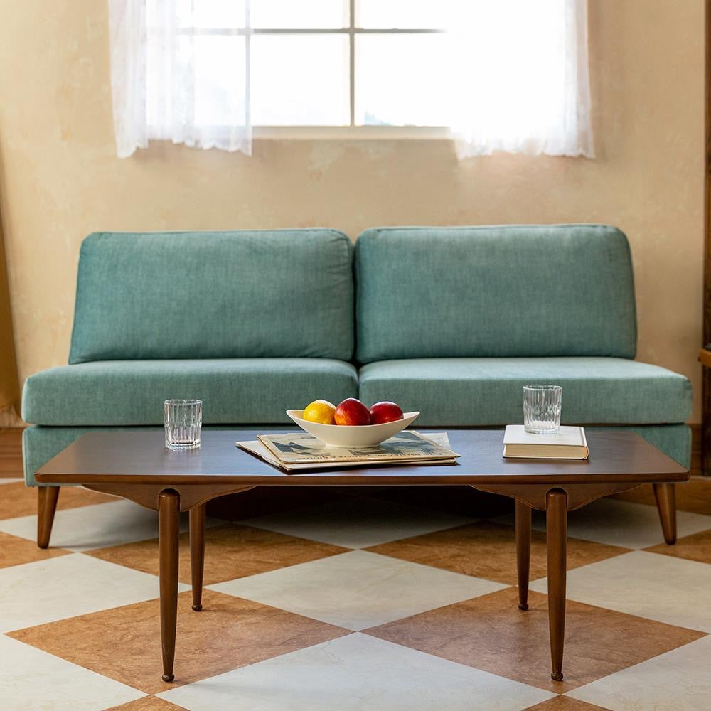 Vintage-inspired Rectangular Coffee Table