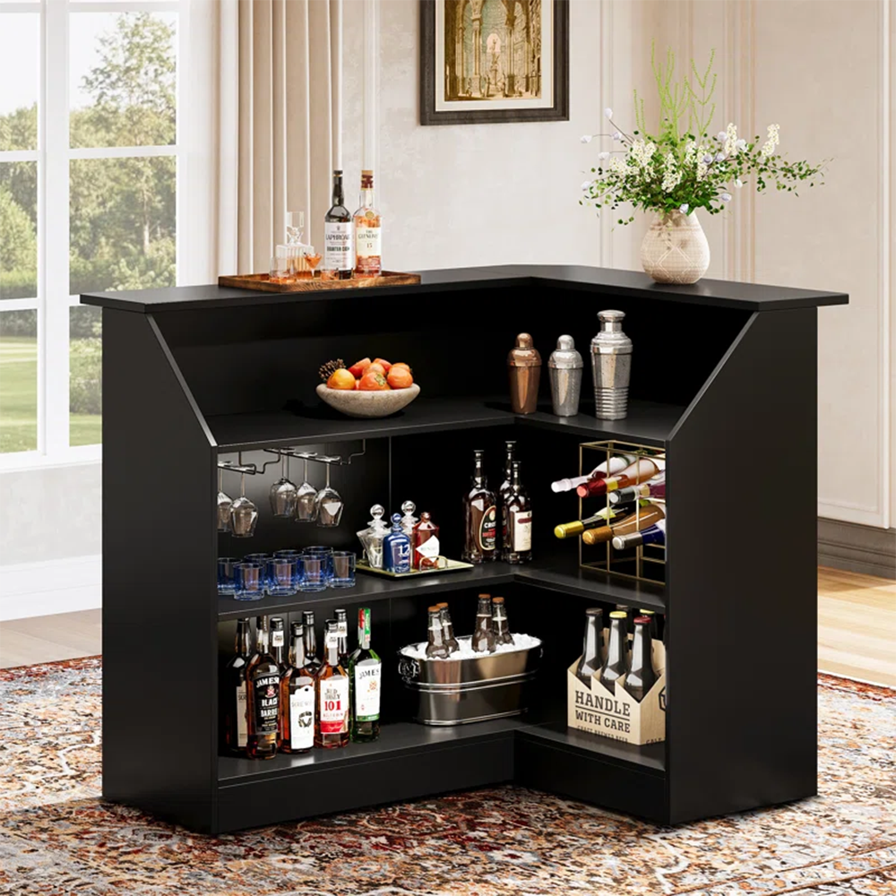 4-Tier Home Bar Table