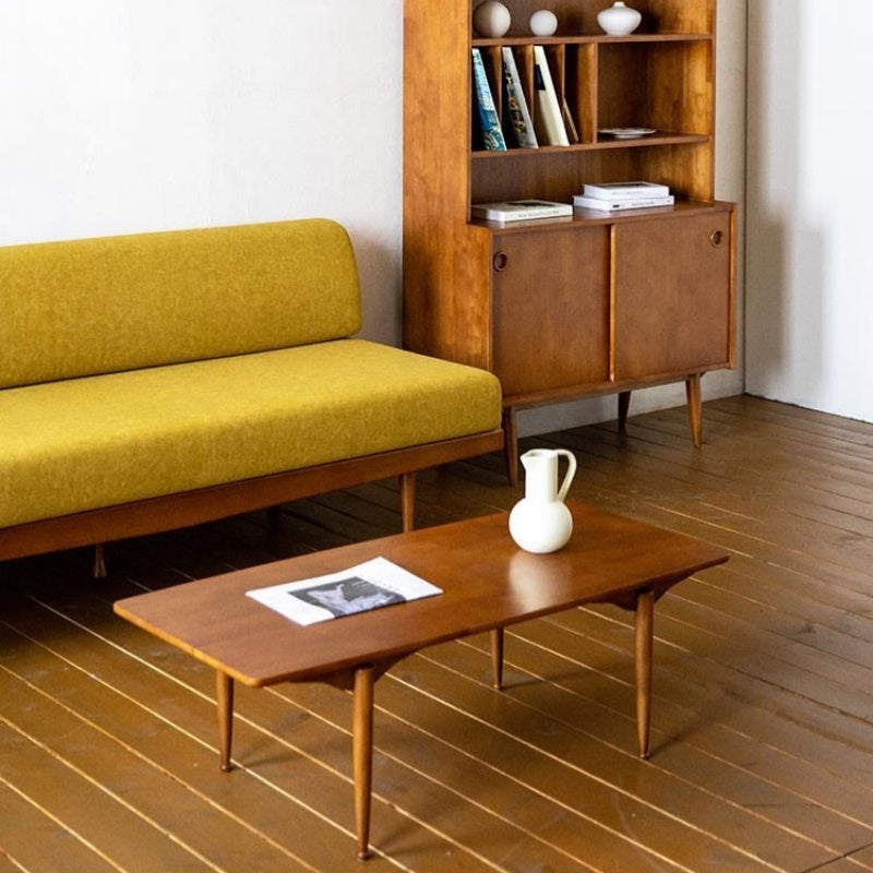 Vintage-inspired Rectangular Coffee Table