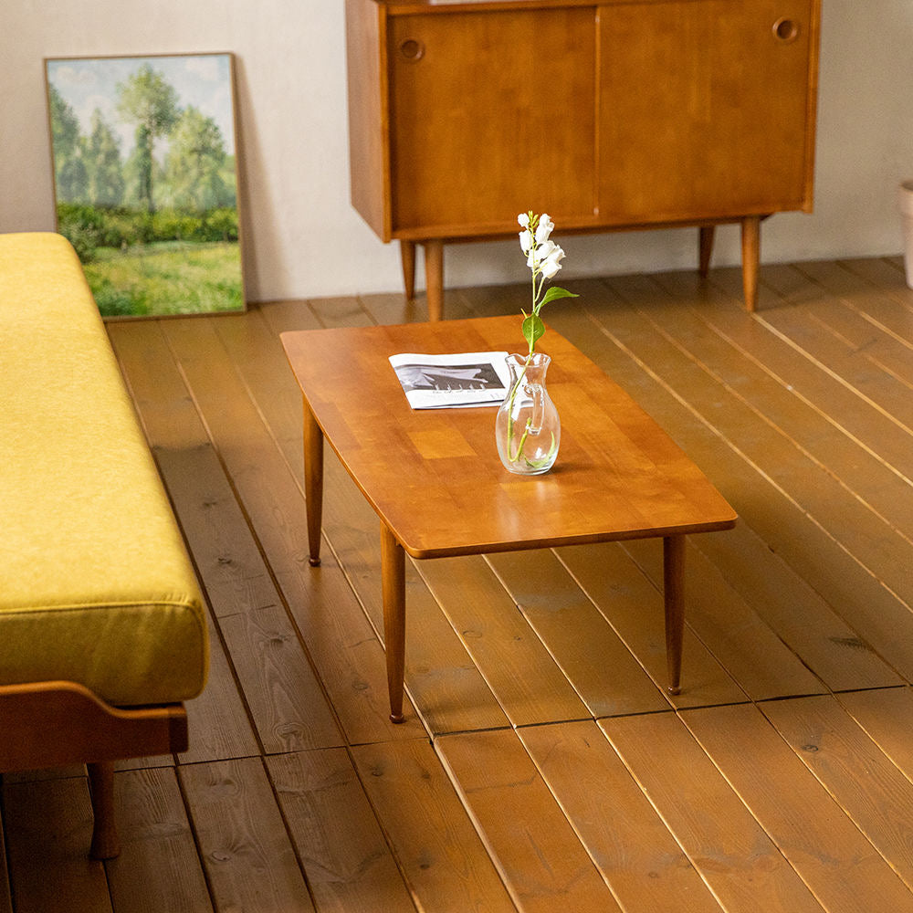 Vintage-inspired Rectangular Coffee Table