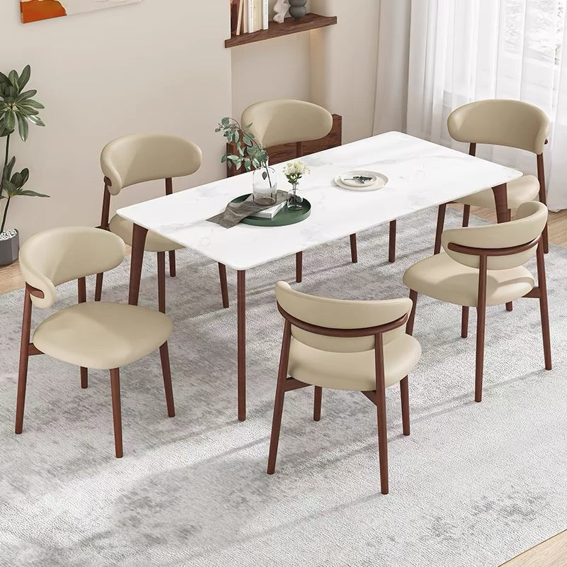 Faux Leather Dining Chair