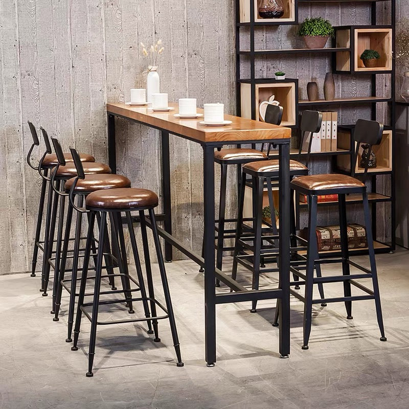Rectangular Wood Bar