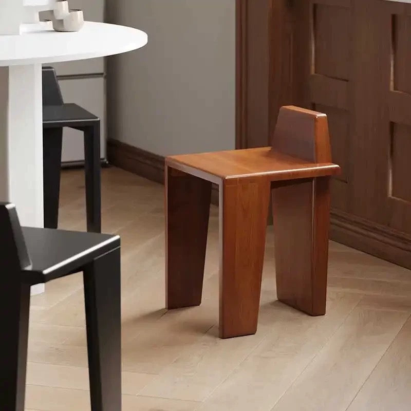 Multi-Purpose Wood Stool, Vanity, Side Table