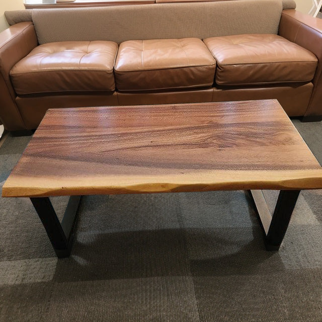 Coffee Table, Live Edge Table Top