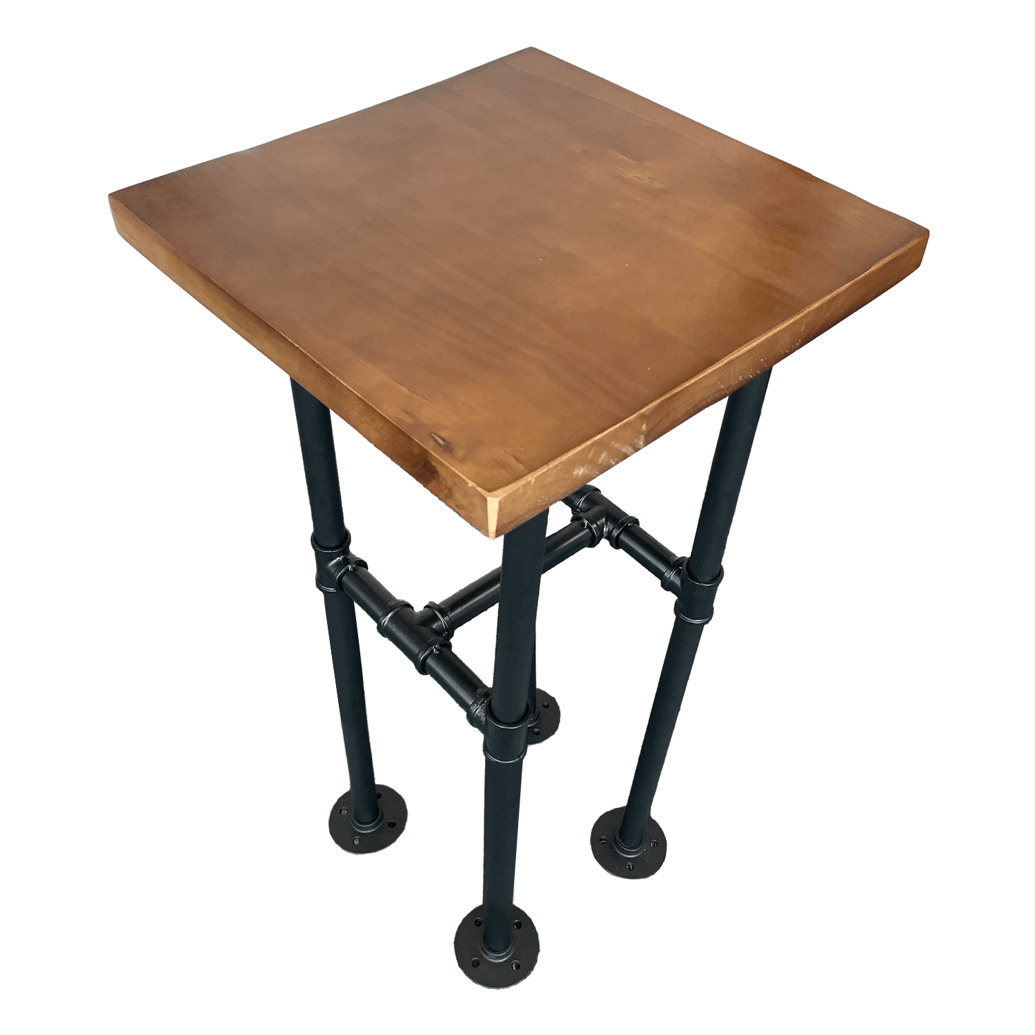 Industrial Style Metal Pipe Bar Stools