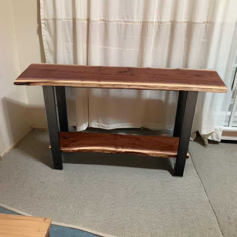 Entryway Sofa Table, Double-layer